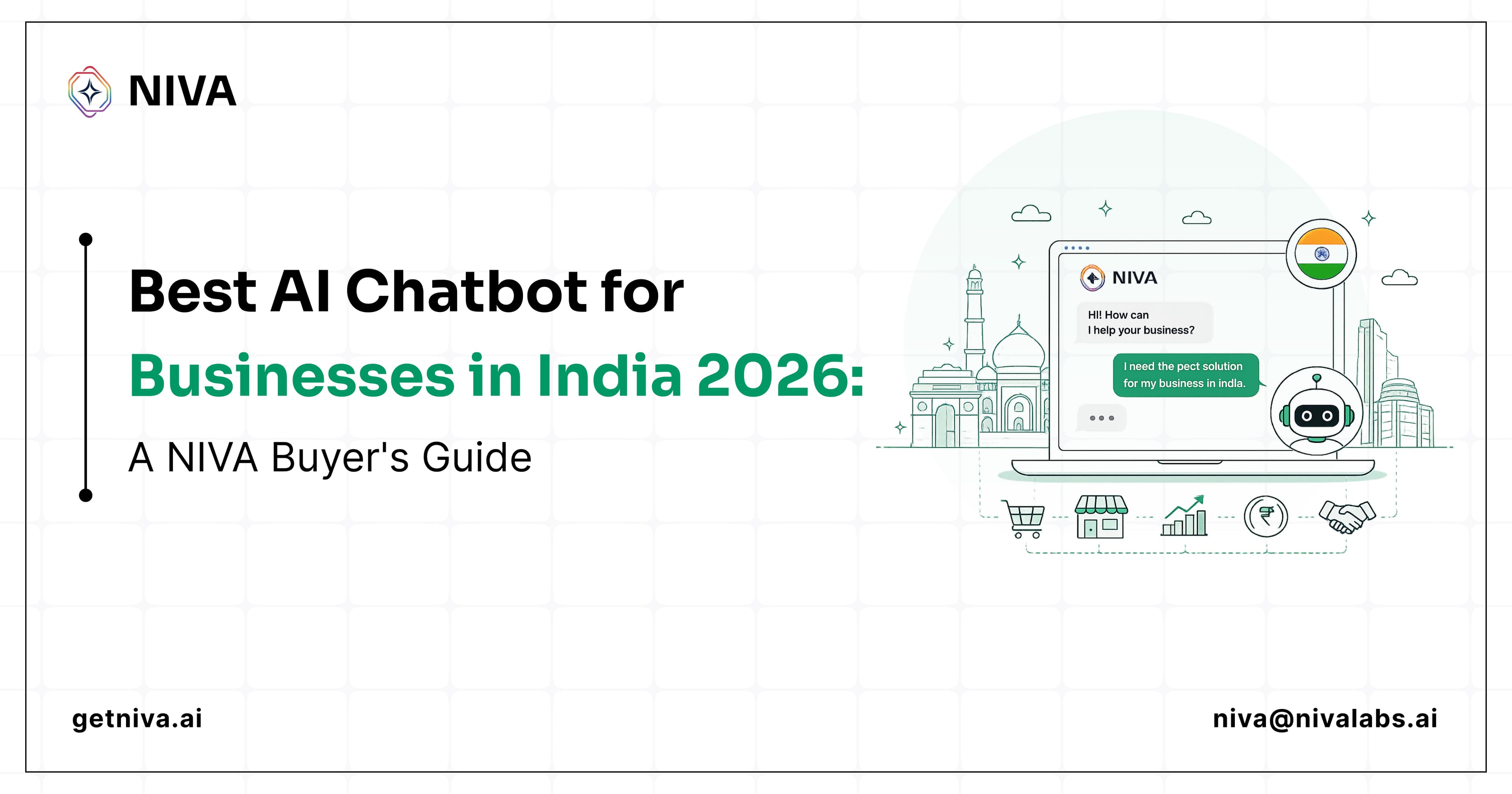 Best AI Chatbot for Businesses in India: A NIVA Buyer's Guide
