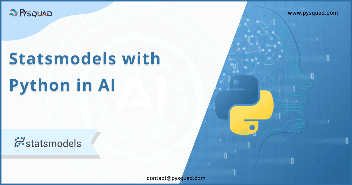 Statsmodels with Python in AI