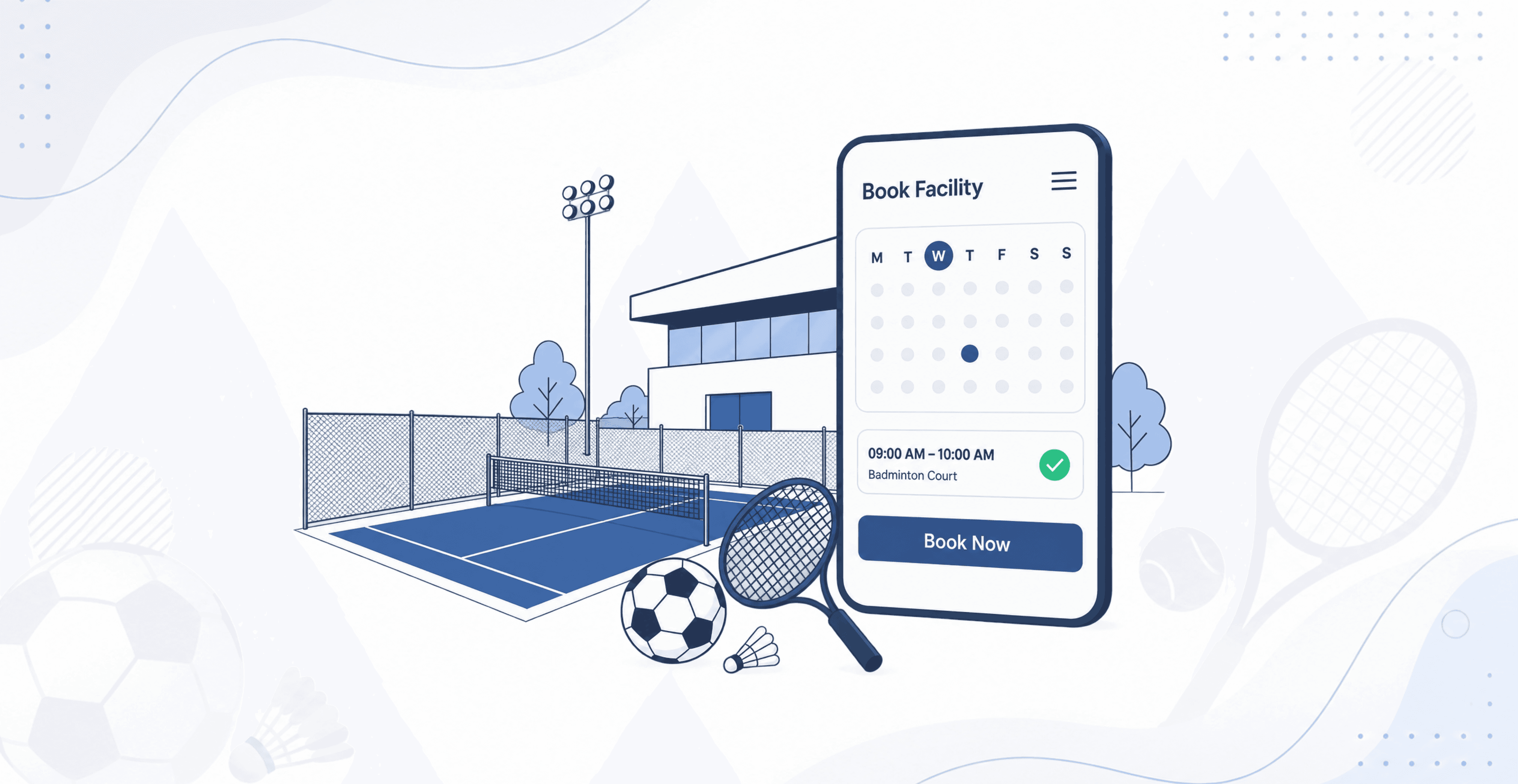 Preview for Sports Facility Booking System