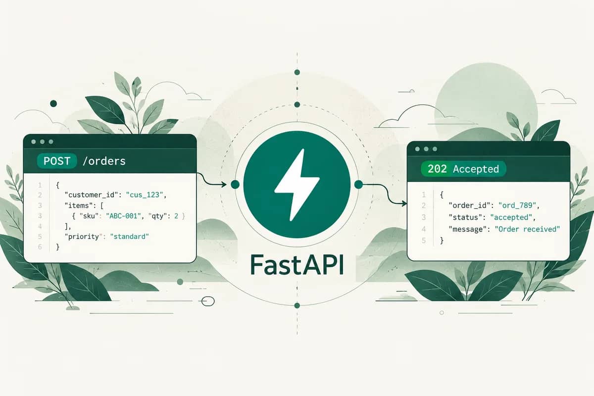 FastAPI request validation and structured API response