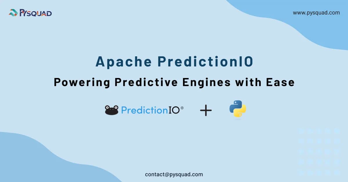 PredictionIO: Powering Predictive Engines with Python