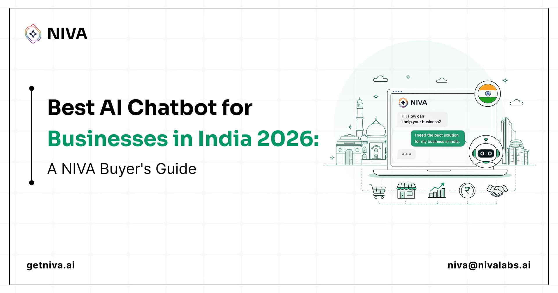 Best AI Chatbot for Businesses in India: A NIVA Buyer's Guide