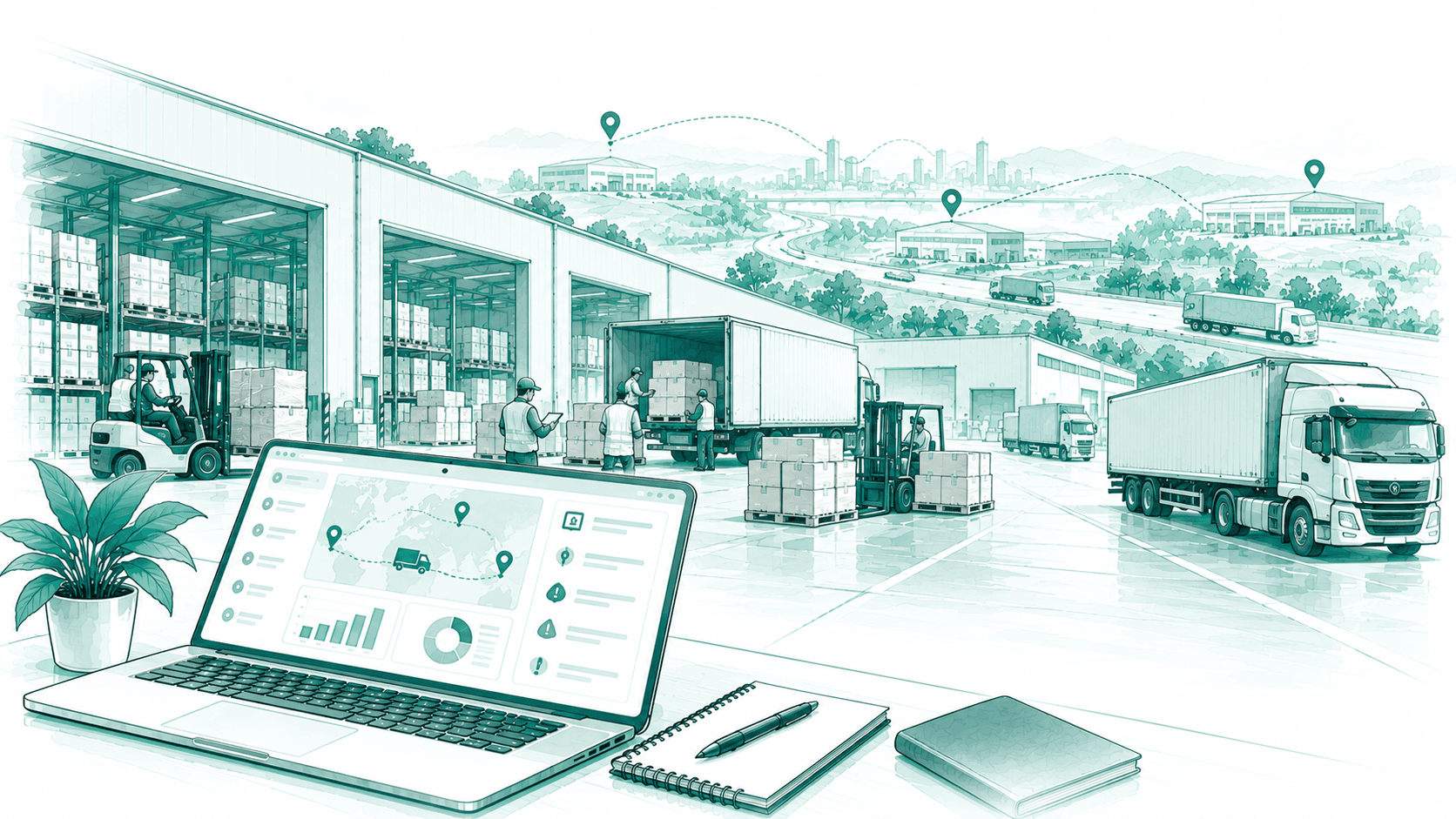 Logistics Automation System With AI and Odoo
