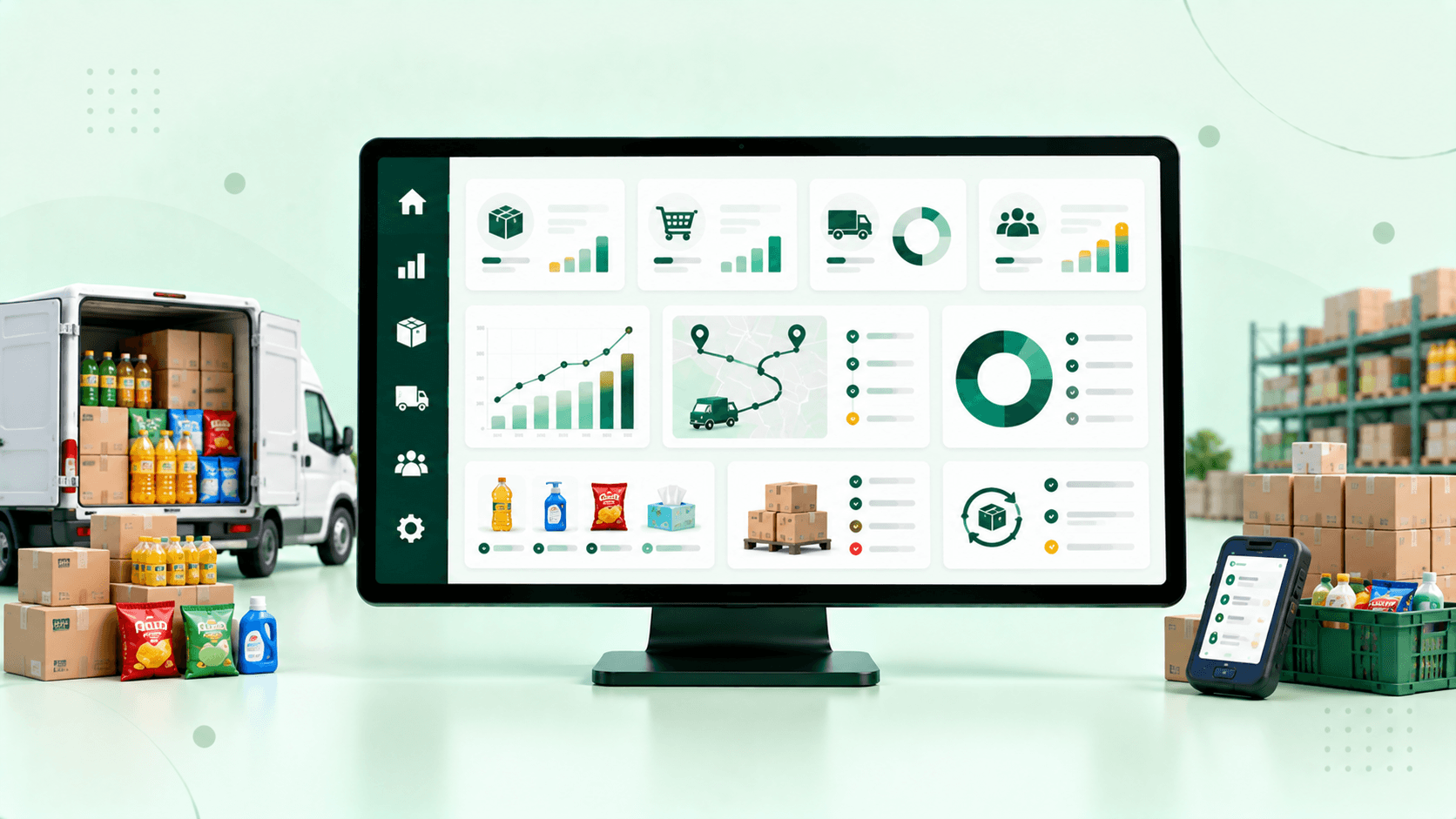 Odoo FMCG Distribution ERP