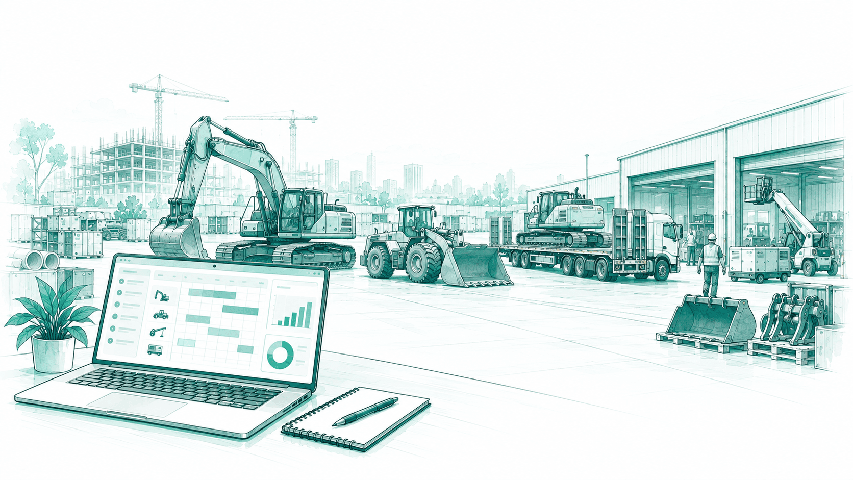 Odoo Machinery and Equipment Rental ERP Solution