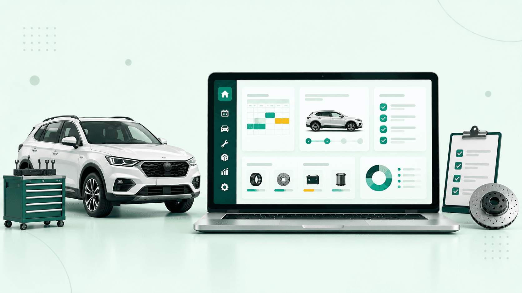 Vehicle Service Center Management Software